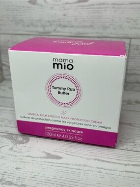 Mama Mio Tummy Rub Butter Moisturizer 4 oz Omega Rich